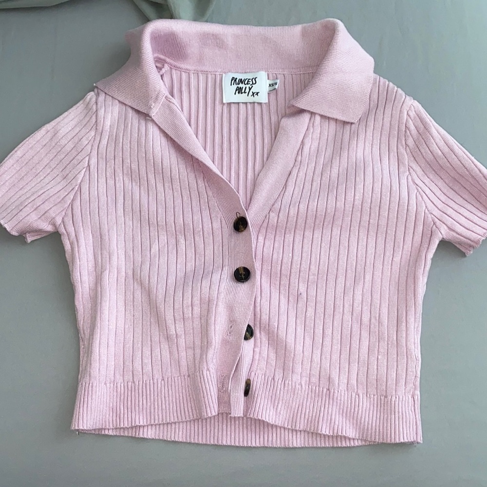 Princess Polly xs/s lilac tee shirt